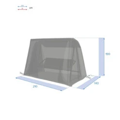 Housse De Protection Pour Balancelle Hambo Hespéride -Mobilier Soldes housse protection pour balancelle hambo hesperide 2