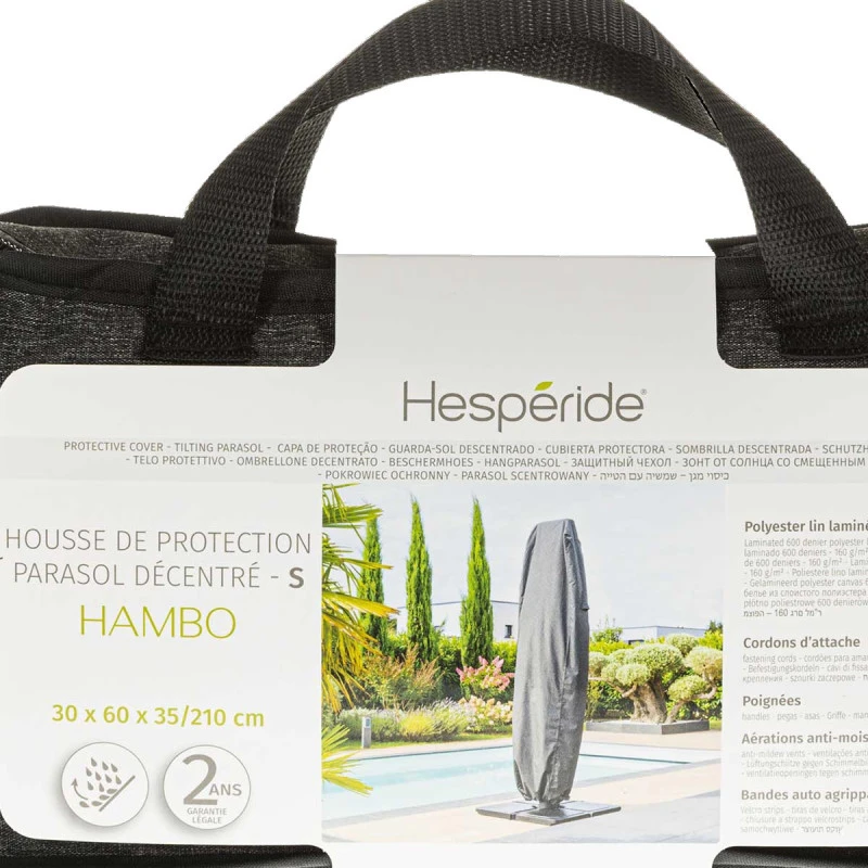 Housse De Protection Pour Parasol Déporté S Hambo Hespéride 5 Housse De Protection Pour Parasol Déporté S Hambo Hespéride – Image 3