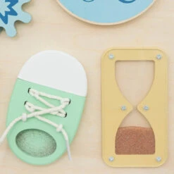 Jeu En Bois Planche D'activités Atmosphera -Mobilier Soldes jeu en bois planche d activites atmosphera 1 4