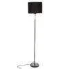 Lampadaire Droit Jule Noir Et Doré Atmosphera -Mobilier Soldes lampadaire droit jule noir et dore atmosphera