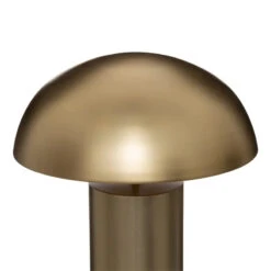 Lampe Cylindre Champi Métal Doré Atmosphera -Mobilier Soldes lampe cylindre champi metal dore atmosphera 1 2