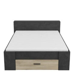 Demeyere Lit 140x190 Cm Pocket Naturel Et Noir 11 Demeyere Lit 140x190 Cm Pocket Naturel Et Noir -Mobilier Soldes lit 140x190 cm pocket naturel et noir 3