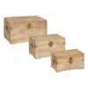 Lot De 3 Malles En Bois Jil Atmosphera -Mobilier Soldes lot de 3 malles en bois jil atmosphera