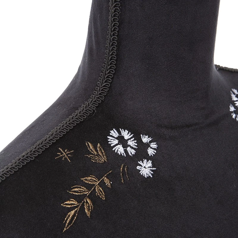 Mannequin Velours Noir 160 Cm Night Atmosphera 4 Mannequin Velours Noir 160 Cm Night Atmosphera – Image 2