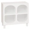 Meuble Bas 4 Niches Tara Blanc Atmosphera -Mobilier Soldes meuble bas 4 niches tara blanc atmosphera