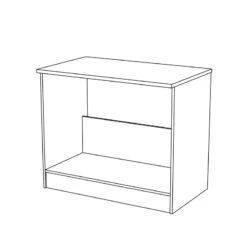 Demeyere Meuble Bas Blanc Sous évier 100 Cm Mammy 10 Demeyere Meuble Bas Blanc Sous évier 100 Cm Mammy -Mobilier Soldes meuble bas blanc sous evier 100 cm mammy 2