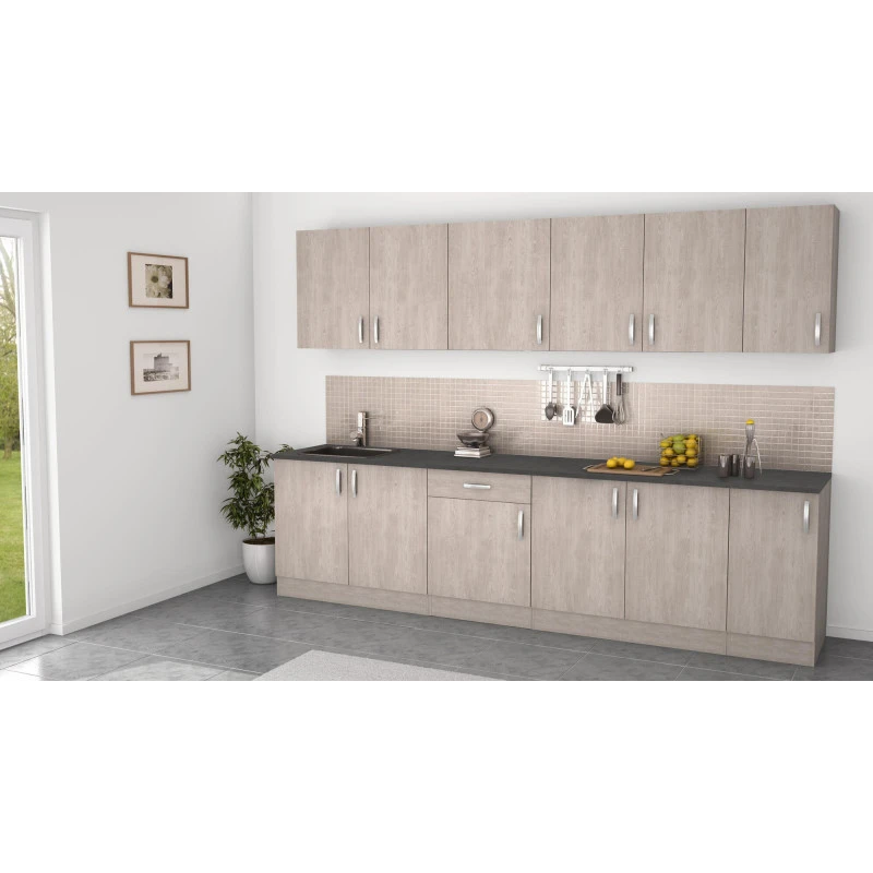 Demeyere Meuble De Cuisine Bas 1 Porte 1 Tiroir 60 Cm Paprika 4 Demeyere Meuble De Cuisine Bas 1 Porte 1 Tiroir 60 Cm Paprika – Image 2