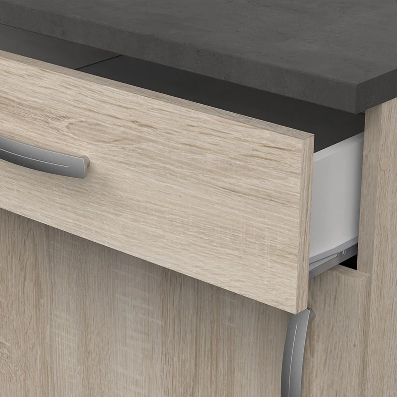 Demeyere Meuble De Cuisine Bas 1 Porte 1 Tiroir 60 Cm Paprika 5 Demeyere Meuble De Cuisine Bas 1 Porte 1 Tiroir 60 Cm Paprika – Image 3