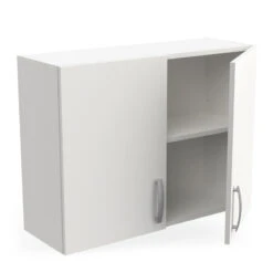 Demeyere Meuble Haut De Cuisine 2 Portes Blanc Mammy -Mobilier Soldes meuble haut de cuisine 2 portes blanc mammy 2