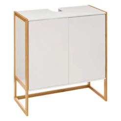 Meuble Sous Lavabo 2 Portes Blanc Natureo 5five