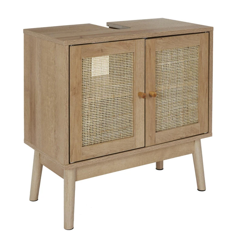 Meuble Sous Lavabo 2 Portes Cannage Bali 3 Meuble Sous Lavabo 2 Portes Cannage Bali