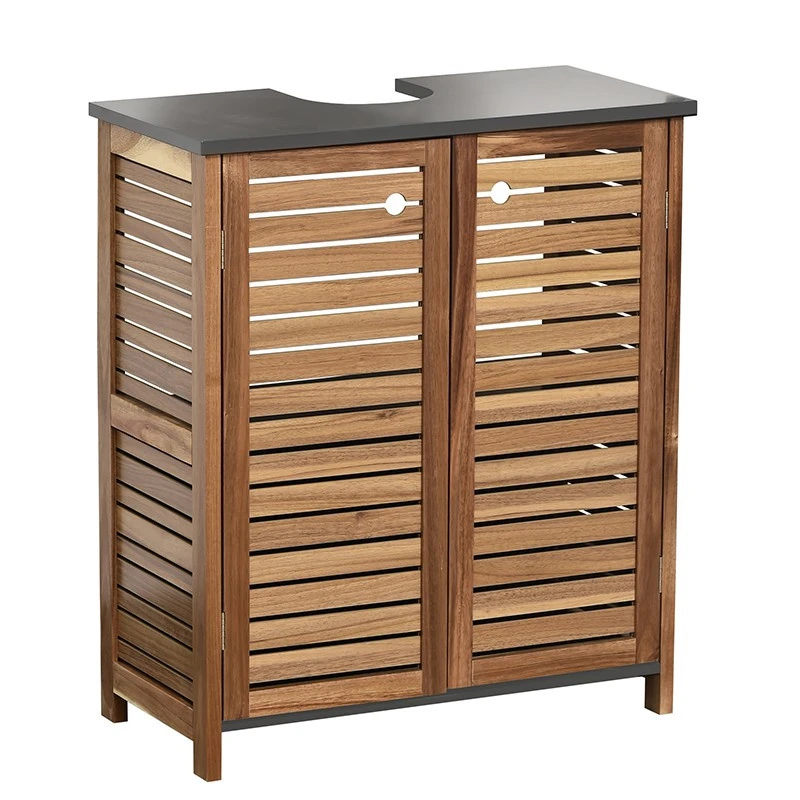 Meuble Sous Lavabo 2 Portes En Acacia 3 Meuble Sous Lavabo 2 Portes En Acacia