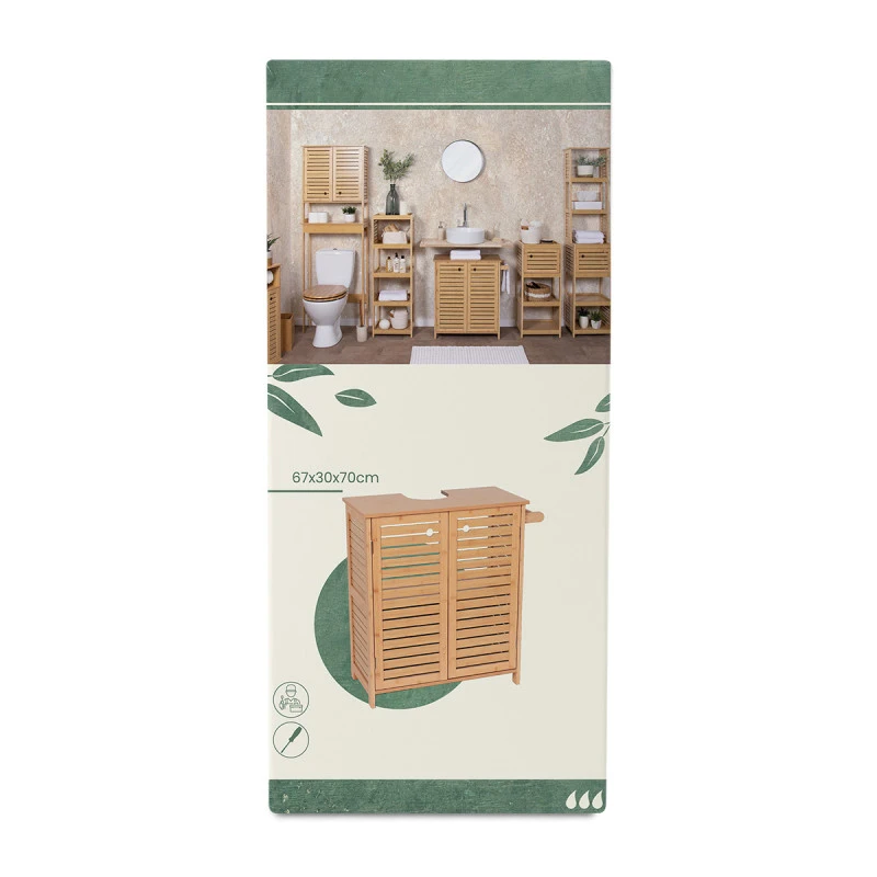 Meuble Sous Lavabo 2 Portes Trinidad 6 Meuble Sous Lavabo 2 Portes Trinidad – Image 4