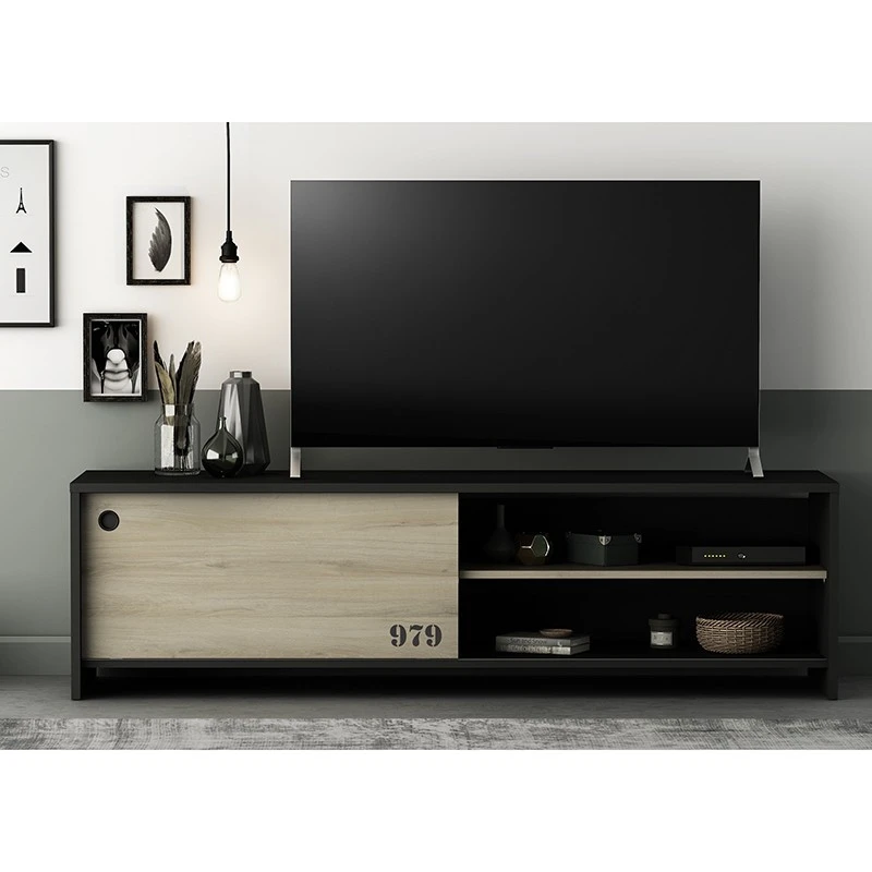 Demeyere Meuble TV 1 Porte Coulissante Tomy 4 Demeyere Meuble TV 1 Porte Coulissante Tomy – Image 2