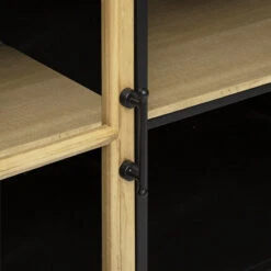 Meuble TV 2 Portes Vitrées Baris Atmosphera -Mobilier Soldes meuble tv 2 portes vitrees baris atmosphera 3