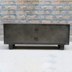 Meuble TV Métal Et Bois Jodhpur 150 Cm -Mobilier Soldes meuble tv metal et bois jodhpur 1