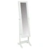 Miroir Armoire à Bijoux 145cm Blanc Atmosphera -Mobilier Soldes miroir armoire a bijoux 145cm blanc atmosphera