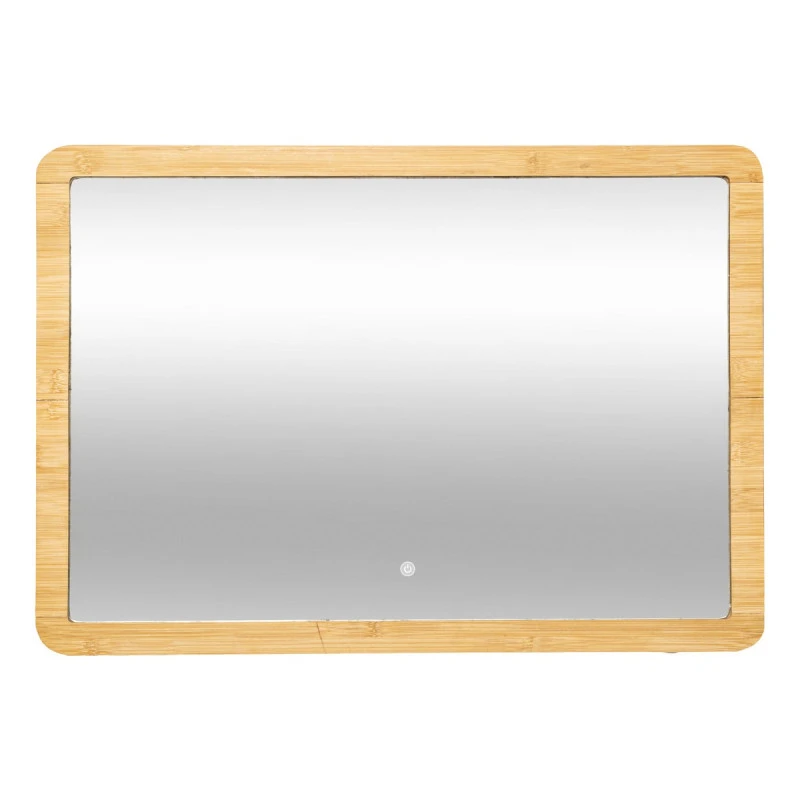 Miroir Rectangulaire 66x47 Bambou LED 5Five 3 Miroir Rectangulaire 66x47 Bambou LED 5Five