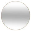 Miroir Rond D110 Alice Or Atmosphera -Mobilier Soldes miroir rond d110 alice or atmosphera