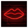 Néon Mural à Piles Bouche Rouge Ostaria -Mobilier Soldes neon mural a piles bouche rouge ostaria