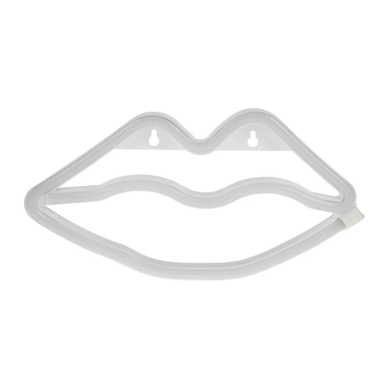 Néon Mural à Piles Bouche Rouge Ostaria 5 Néon Mural à Piles Bouche Rouge Ostaria – Image 3