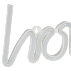 Néon Mural à Piles Home Blanc Chaud Ostaria -Mobilier Soldes neon mural a piles home blanc chaud ostaria 3