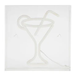 Néon Mural USB Verre Cocktail Ostaria 8 Néon Mural USB Verre Cocktail Ostaria -Mobilier Soldes neon mural usb verre cocktail ostaria 2