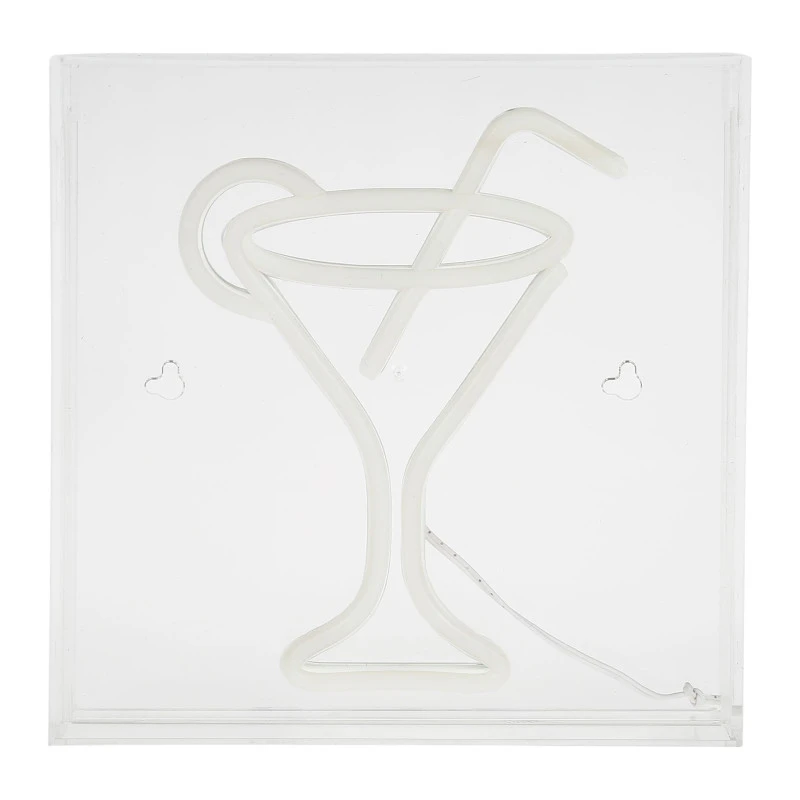 Néon Mural USB Verre Cocktail Ostaria 5 Néon Mural USB Verre Cocktail Ostaria – Image 3