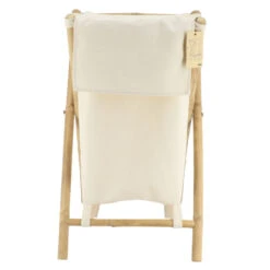 Panier à Linge Pliable Canne De Bambou