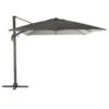 Parasol Décentré Eléa Inclinable Carré Ardoise Hespéride -Mobilier Soldes parasol decentre elea inclinable carre ardoise hesperide