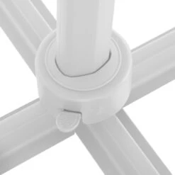 Parasol Décentré Eléa Inclinable Carré Oléfine Noisette/blanc Hespéride -Mobilier Soldes parasol decentre elea inclinable carre olefine noisetteblanc hesperide 6