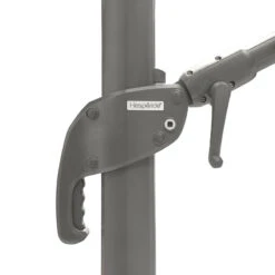 Parasol Décentré Eléa Inclinable Hexagonal Ardoise Hespéride -Mobilier Soldes parasol decentre elea inclinable hexagonal ardoise hesperide 1 2