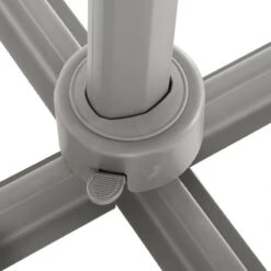 Parasol Décentré Eléa Inclinable Hexagonal Ardoise Hespéride -Mobilier Soldes parasol decentre elea inclinable hexagonal ardoise hesperide 1 4