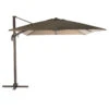 Parasol Décentré Eléa Inclinable Hexagonal Noisette Hespéride -Mobilier Soldes parasol decentre elea inclinable hexagonal noisette hesperide