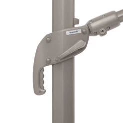 Parasol Décentré Melhia 3x3 M Oléfine Argile / Lin Hespéride -Mobilier Soldes parasol decentre melhia 3x3 m olefine argile lin hesperide 2