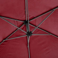 Parasol Décentré Rond Manoa Bordeaux Hespéride 11 Parasol Décentré Rond Manoa Bordeaux Hespéride -Mobilier Soldes parasol decentre rond manoa bordeaux hesperide 4