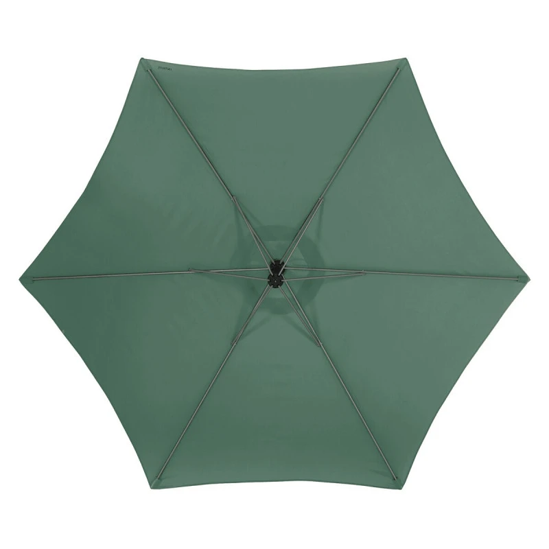 Parasol Décentré Rond Manoa Vert Olive Hespéride 5 Parasol Décentré Rond Manoa Vert Olive Hespéride – Image 3