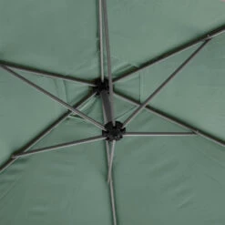 Parasol Décentré Rond Manoa Vert Olive Hespéride 11 Parasol Décentré Rond Manoa Vert Olive Hespéride -Mobilier Soldes parasol decentre rond manoa vert olive hesperide 4