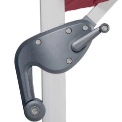 Parasol Déporté Carré Equador Bordeaux Hespéride -Mobilier Soldes parasol deporte carre equador bordeaux hesperide 5