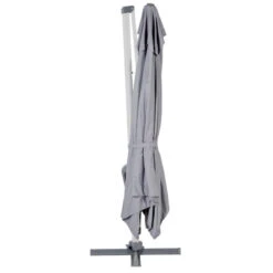 Parasol Déporté Rectangulaire Equador Ardoise Hespéride -Mobilier Soldes parasol deporte rectangulaire equador ardoise hesperide 1 2