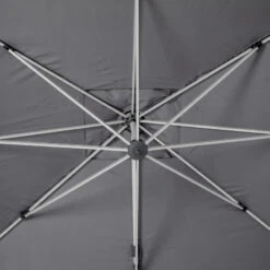 Parasol Déporté Rectangulaire Equador Ardoise Hespéride -Mobilier Soldes parasol deporte rectangulaire equador ardoise hesperide 1 4