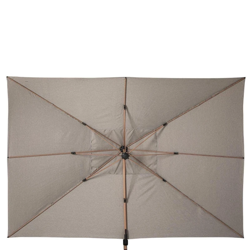 Parasol Déporté Rectangulaire Soly Honey Et Noisette Hespéride 5 Parasol Déporté Rectangulaire Soly Honey Et Noisette Hespéride – Image 3