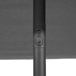 Parasol Droit Carré 2,5x2,5m Soya Ardoise Hespéride -Mobilier Soldes parasol droit carre 25x25m soya ardoise hesperide 1 4