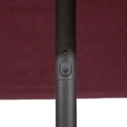 Parasol Droit Carré 2,5x2,5m Soya Bordeaux Hespéride -Mobilier Soldes parasol droit carre 25x25m soya bordeaux hesperide 4