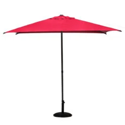 Parasol Droit Carré 2,5x2,5m Soya Grenade Hespéride 10 Parasol Droit Carré 2,5x2,5m Soya Grenade Hespéride -Mobilier Soldes parasol droit carre 25x25m soya grenade hesperide 1