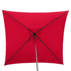 Parasol Droit Carré 2,5x2,5m Soya Grenade Hespéride 12 Parasol Droit Carré 2,5x2,5m Soya Grenade Hespéride -Mobilier Soldes parasol droit carre 25x25m soya grenade hesperide 3