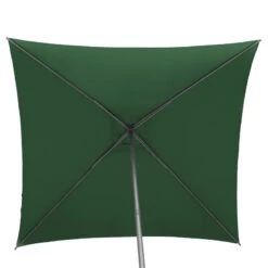 Parasol Droit Carré 2,5x2,5m Soya Vert Olive Hespéride -Mobilier Soldes parasol droit carre 25x25m soya vert olive hesperide 3