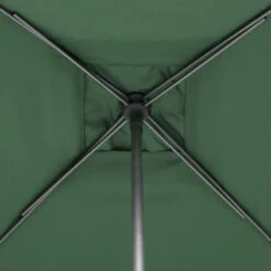 Parasol Droit Carré 2,5x2,5m Soya Vert Olive Hespéride -Mobilier Soldes parasol droit carre 25x25m soya vert olive hesperide 5