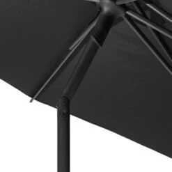 Parasol Droit Rond 2,7m Soya Ardoise Hespéride 10 Parasol Droit Rond 2,7m Soya Ardoise Hespéride -Mobilier Soldes parasol droit rond 27m soya ardoise hesperide 1 2
