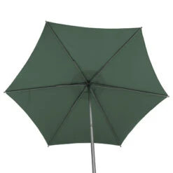 Parasol Droit Rond 2,7m Soya Vert Olive Hespéride 13 Parasol Droit Rond 2,7m Soya Vert Olive Hespéride -Mobilier Soldes parasol droit rond 27m soya vert olive hesperide 4